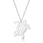 CASSIECA Animal Necklaces for Women Silver Panda Turtle Bee Whale Pendant Necklace Dainty Chain Minimalist Simple Cute Necklaces Jewelry Birthday Gift for Daughter Girlfriend