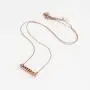 18K Rose Gold Plated S925 Fancy Colored Pendant Necklace Rainbow Color Birthstone Ruby Sapphire Baguette Necklace 16-18'' Fine Jewelry for Women Gilrs 18K Rose Gold Plated S925 Fancy Colored Pendant Necklace Rainbow Color Birthstone Ruby Sapphire Baguette Necklace 16-18'' Fine Jewelry for Women Gilrs