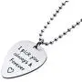 omodofo I Pick You Stainless Steel Guitar Pick Pendant Necklace Music Lover Musicians Gift for Guitar Player omodofo I Pick You Stainless Steel Guitar Pick Pendant Necklace Music Lover Musicians Gift for Guitar Player