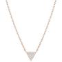PAVOI 14K Gold Plated Bar and Delta Pendant | Layered Necklaces | Gold Necklaces for Women | 18'' Length with a 2'' Extension