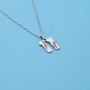 WSNANG Baseball Jersey Number Necklace Stainless Steel Charms Baseball Number Pendant Necklace for Boys Men
