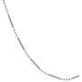 Bead Bar Ball 1.5MM Thin 925 Sterling Silver Dot Dash Pallini Chain Necklace For Women For Men Nickel-Free Made In Italy