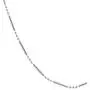 Bead Bar Ball 1.5MM Thin 925 Sterling Silver Dot Dash Pallini Chain Necklace For Women For Men Nickel-Free Made In Italy Bead Bar Ball 1.5MM Thin 925 Sterling Silver Dot Dash Pallini Chain Necklace For Women For Men Nickel-Free Made In Italy