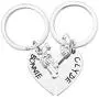 MAOFAED Couple Keychain Set Friendship Gift Bonnie Clyde Gift Partner in Crime Gift Gangster Gift MAOFAED Couple Keychain Set Friendship Gift Bonnie Clyde Gift Partner in Crime Gift Gangster Gift