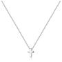 M MOOHAM Cross Necklace for Women, Dainty Gold Plated Cross Pendant Necklace Sideways Cross Choker Layered Cross Necklace for Women Girls