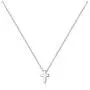 M MOOHAM Cross Necklace for Women, Dainty Gold Plated Cross Pendant Necklace Sideways Cross Choker Layered Cross Necklace for Women Girls