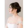 SWEETV Long Marquise Wedding Birdal Earrings for Brides, Bridesmaid, Crystal Chandelier Dangle Earrings for Women Prom