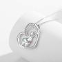 JUSTKIDSTOY Llama Necklace Jewelry Sterling Silver Cute Animal Alpaca Pendant Necklace Birthday Gifts for Women Girls