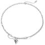 MADURIAO Dainty Cute Choker Necklaces for Women Stainless Steel Pendant Necklace Simple Jewelry Teen Gifts