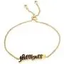 Harry Potter Officially Licensed Hogwarts House Silver and Gold Plated Lariat Bracelet, 9.5'' inch Chain Harry Potter Officially Licensed Hogwarts House Silver and Gold Plated Lariat Bracelet, 9.5'' inch Chain