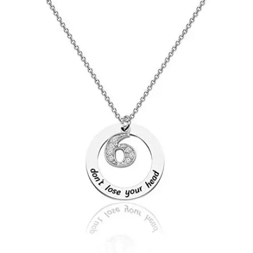 AKTAP Broadway Musical Necklace Don’t Lose Your Head Six The Musical Theatre Gift AKTAP Broadway Musical Necklace Don’t Lose Your Head Six The Musical Theatre Gift