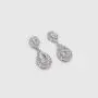 UDORA Teardrop Dangle Earrings Bracelet Bridesmaid Jewelry Set Bridal Wedding Party Prom Gifts