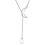 GOOKEY Crescent Moon Pendant Necklace Half Moon Necklace Star Jewelry Dainty Necklaces for Women GOOKEY Crescent Moon Pendant Necklace Half Moon Necklace Star Jewelry Dainty Necklaces for Women
