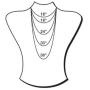 Embolden Jewelry Best Buy Black Silk Satin Cord Rope Necklace Chain with Firmly Attached Silver Clasp - 14'' 16'' 18'' 20'' 22'' 24'' 26'' 28'' Buy Now at Introductory Price