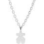 ALAIX Womens Choker Necklace Silver Chain Necklace Girls Choker Necklace for Women Teen girls (Love you more)