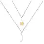 Sun Moon Pendant Necklace, Stainless Steel Heart-Shaped Sun and Moon Y Necklace Vertical Bar Looped Adjustable Long Necklace for Girls, Ladies, Boys, Men, 2 in 1 Set Sun Moon Pendant Necklace, Stainless Steel Heart-Shaped Sun and Moon Y Necklace Vertical Bar Looped Adjustable Long Necklace for Girls, Ladies, Boys, Men, 2 in 1 Set
