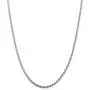 NYC Sterling Unisex Sterling Silver 3MM Diamond-Cut Rope Chain Necklace NYC Sterling Unisex Sterling Silver 3MM Diamond-Cut Rope Chain Necklace