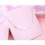 S925 Sterling Silver Jewelry Sideways Cross Choker Necklace
