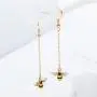 AILUOR Crystal Bumblebee Pendant Necklace, Cute Yellow Enamel Bee Drop Earrings Lovely Honey-Bee Animal Earrings Necklace Insect Dangle Drop Earrings Women Teen Girls Jewelry Sets