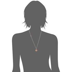 GUESS ''Basic'' Floral Ball Pendant Necklace