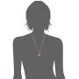 GUESS ''Basic'' Floral Ball Pendant Necklace