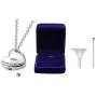 GISUNYE Cremation Urn Necklace for Ashes Urn Jewelry,Forever in My Heart Carved Locket Stainless Steel Keepsake Waterproof Memorial Pendant for mom & dad with Filling Kit (Papa)… GISUNYE Cremation Urn Necklace for Ashes Urn Jewelry,Forever in My Heart Carved Locket Stainless Steel Keepsake Waterproof Memorial Pendant for mom & dad with Filling Kit (Papa)…