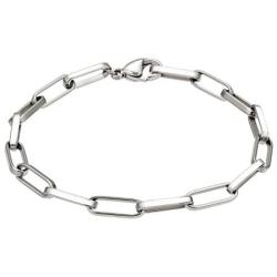 Moris Chain Necklaces for Women 18K Gold Dainty Link Paperclip Necklace for Girl Gift