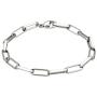Moris Chain Necklaces for Women 18K Gold Dainty Link Paperclip Necklace for Girl Gift