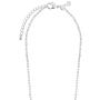 Katie Loxton Womens Silver Plated Sentiment Set Necklace and Earring Boxed Set of 2 Live Open Heart