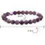 Bling Jewelry Natural Multi Color Semi Precious Gemstone Round Bead 8MM Strand Stackable Stretch Bracelet for Women Men Teen Unisex
