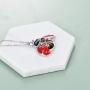 POPLYKE Ladybug/Penguin/Owl/Wolf/Butterfly Jewelry Gifts Sterling Silver Cute Ladybug/Penguin/Owl Locket Necklace That Holds Pictures for Women Girls