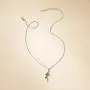 Charm Matching Demon Dragon Wing Love Heart Pendant Necklace Wing Necklace for Women Men Couple Family Friendship Necklace Jewelry