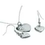 10th Anniversary Pure Tin Pendant and Earring Set
