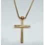 JIAHATE Baseball Necklace for Men,Boys Sports Stainless Steel Cross Pendant Necklace and Baseball Cross Necklaces Jewelry Gift