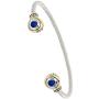 John Medeiros Classy Beijos Collection Two Stone Cubic-Zirconia Small Cuff Bracelet Made in America