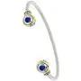 John Medeiros Classy Beijos Collection Two Stone Cubic-Zirconia Small Cuff Bracelet Made in America John Medeiros Classy Beijos Collection Two Stone Cubic-Zirconia Small Cuff Bracelet Made in America