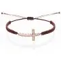 Cross Bracelet I Handmade & Adjustable String