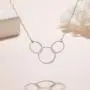 AnalysisyLove 30th Birthday Gifts for Women - Sterling Silver Infinity 3 Circle Necklace for Her 3 Decades Jewelry Gift Ideas AnalysisyLove 30th Birthday Gifts for Women - Sterling Silver Infinity 3 Circle Necklace for Her 3 Decades Jewelry Gift Ideas
