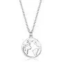 Sllaiss 925 Sterling Silver World Map Pendent Necklaces for Women Men Vintage Dainty Circle Earth Necklaces Long Distance Travel Charm Jewelry Gifts Hypoallergenic Sllaiss 925 Sterling Silver World Map Pendent Necklaces for Women Men Vintage Dainty Circle Earth Necklaces Long Distance Travel Charm Jewelry Gifts Hypoallergenic