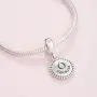 Pandora Jewelry Baby Teddy Bear Dangle Cubic Zirconia Charm in Sterling Silver