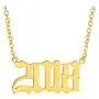 Crazy Feng Birth Year Necklace Gold Number Necklace 14K Gold Stainless Steel Necklace 1985 to 2018 Necklace Old English Necklace for Women Friendship Jewelry Gift 14.2''+2.7'' Crazy Feng Birth Year Necklace Gold Number Necklace 14K Gold Stainless Steel Necklace 1985 to 2018 Necklace Old English Necklace for Women Friendship Jewelry Gift 14.2''+2.7''