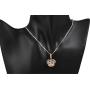TIDOO Jewelry Womens Queen Crown Pendant Necklace 3 Lays Rose Gold/Platinum Plated with Austrain Crystals