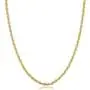 14K Rope 1.5MM - 4MM Diamond Cut Rope Gold Chain Necklace For Men And Women- 16-30, Lobster Clasp, Twist Braided Jewelry Gadget, Perfect For Pendants, 16-30 Inch