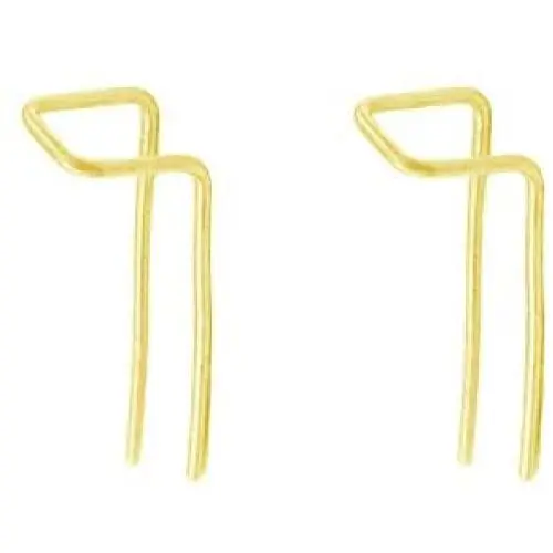 Minimalist double Piercing Earrings for Women Girls Men S925 Sterling Silver Bar Threader Dangle Drop Stud Tragus 2 Hole Lobe Bended Hook Fashion Personalized Hypoallergenic Jewelry Gold Plated Minimalist double Piercing Earrings for Women Girls Men S925 Sterling Silver Bar Threader Dangle Drop Stud Tragus 2 Hole Lobe Bended Hook Fashion Personalized Hypoallergenic Jewelry Gold Plated