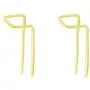 Minimalist double Piercing Earrings for Women Girls Men S925 Sterling Silver Bar Threader Dangle Drop Stud Tragus 2 Hole Lobe Bended Hook Fashion Personalized Hypoallergenic Jewelry Gold Plated Minimalist double Piercing Earrings for Women Girls Men S925 Sterling Silver Bar Threader Dangle Drop Stud Tragus 2 Hole Lobe Bended Hook Fashion Personalized Hypoallergenic Jewelry Gold Plated