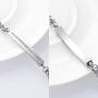 zeqingjw Crystal Cremation Jewelry Bracelet for Ashes for Women Stainless Steel Adjustable Urn Bangles for Ashes Memorial Keepsake Jewelry Ashes Bracelet
