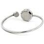 VENDAB Reindeer Bracelet Stainless Steel Magnetic Aromatherapy Essential Oils Diffuser Reindeer Bangle Jewelry: Calming Relaxation Christmas Holiday Bracelet for Women and Girls