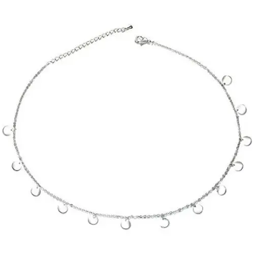 EGOO&YAMEE Coink Choker Necklace Star and Moon Handmade Dainty Layered Choker Necklace Set for Women Girls EGOO&YAMEE Coink Choker Necklace Star and Moon Handmade Dainty Layered Choker Necklace Set for Women Girls
