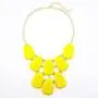 Firstmeet Statement Bubble Chunky Pendant Necklace with Earrings (XL-1123) Firstmeet Statement Bubble Chunky Pendant Necklace with Earrings (XL-1123)