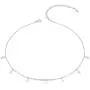S925 Sterling Silver Stars Choker Short Necklace for Women Jewelry